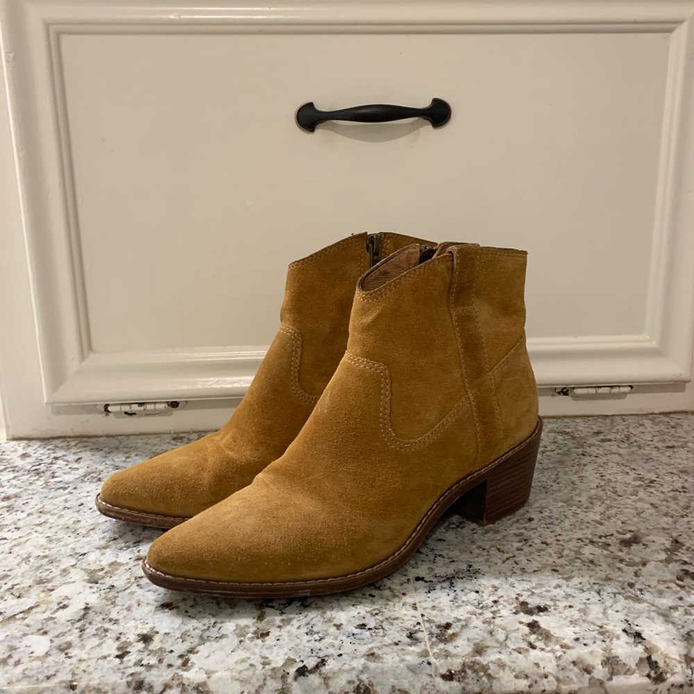 Madewell Western Heeled Booties